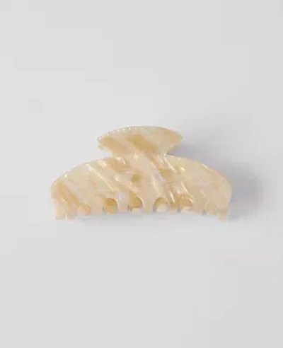 Ann Taylor Acetate Shell Hair Clip In Gold