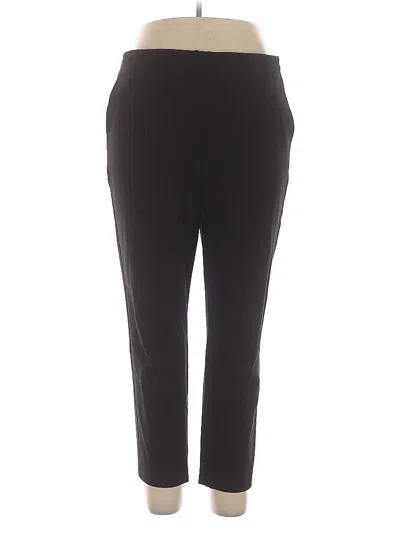 Pre-owned Ann Taylor Active Pants In Black