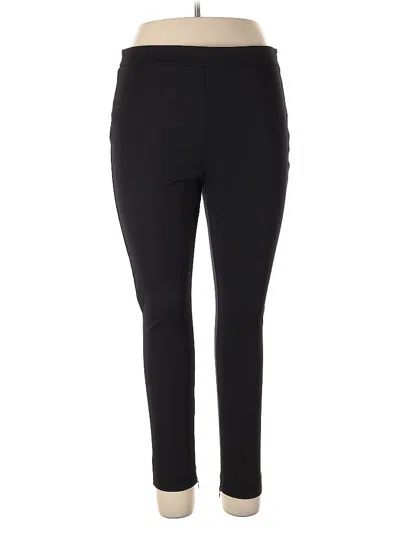 Pre-owned Ann Taylor Active Pants In Black
