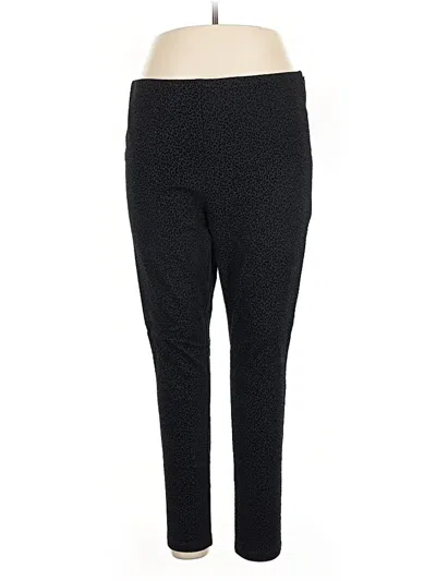 Pre-owned Ann Taylor Active Pants In Black