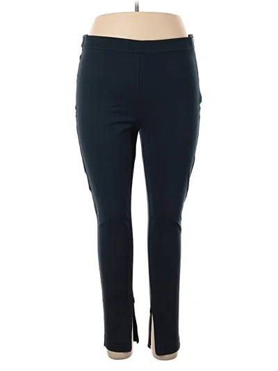 Pre-owned Ann Taylor Active Pants In Blue
