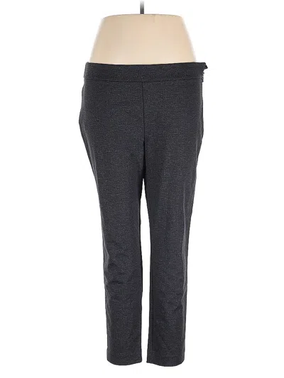 Pre-owned Ann Taylor Active Pants In Gray