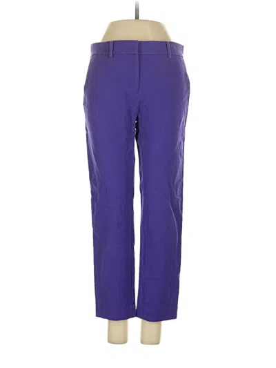Pre-owned Ann Taylor Active Pants In Purple