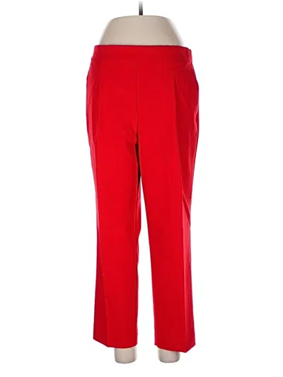 Pre-owned Ann Taylor Active Pants In Red