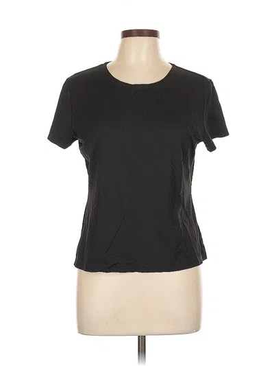 Pre-owned Ann Taylor Active T-shirt In Black