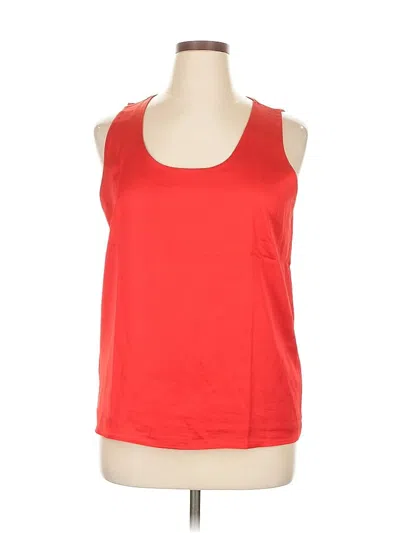 Pre-owned Ann Taylor Active Tank Top In Red