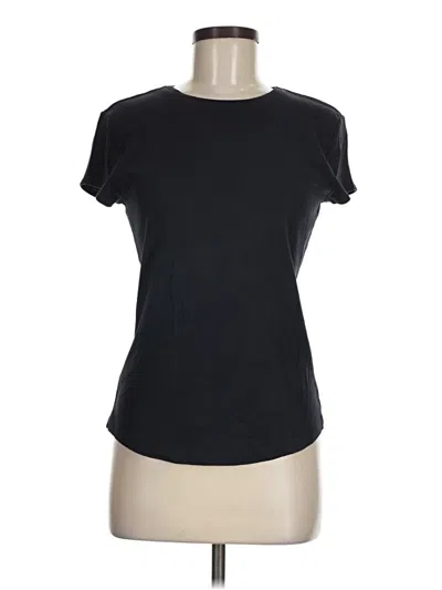 Pre-owned Ann Taylor Active T-shirt In Black