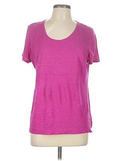 Pre-owned Ann Taylor Active T-shirt In Pink