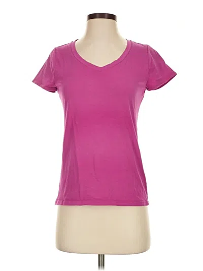 Pre-owned Ann Taylor Active T-shirt In Pink