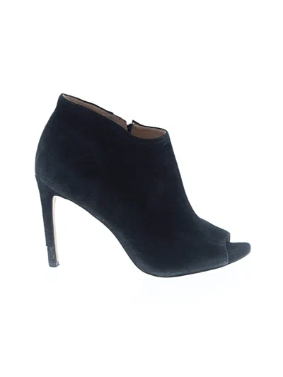 Pre-owned Ann Taylor Ankle Boots In Black