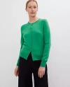 Ann Taylor Ann Cardigan In Green