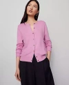 Ann Taylor Ann Cardigan In Pink