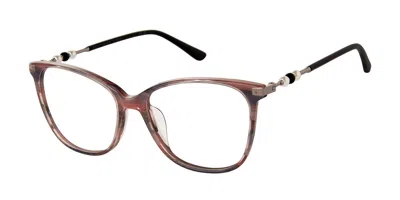 Ann Taylor At021 C03 Women's Glasses Brown Size 52 - Free Lenses - Blue Light Block Available In Pink
