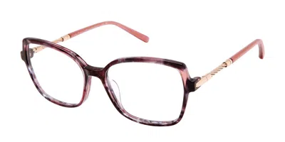 Ann Taylor At029 C02 Women's Glasses Pink Size 53 - Free Lenses - Blue Light Block Available In Neutral