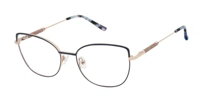 Ann Taylor At030 C02 Women's Glasses Black Size 52 - Free Lenses - Blue Light Block Available In Gray