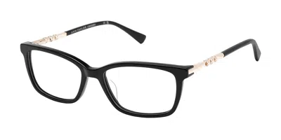 Ann Taylor At033 C01 Women's Glasses Black Size 52 - Free Lenses - Blue Light Block Available In Purple