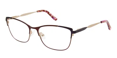 Ann Taylor At108 C02 Women's Glasses Purple Size 52 - Free Lenses - Blue Light Block Available In Pink