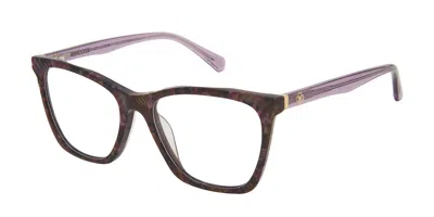 Ann Taylor At341 C02 Women's Glasses Brown Size 53 - Free Lenses - Blue Light Block Available In Pattern