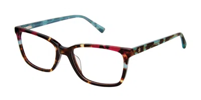 Ann Taylor At346 C02 Women's Glasses Tortoiseshell Size 53 - Free Lenses - Blue Light Block Available In Pattern