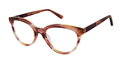 Ann Taylor At348 C01 Women's Glasses Brown Size 52 - Free Lenses - Blue Light Block Available In Purple