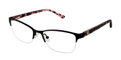 Ann Taylor At602 C01 Women's Glasses Black Size 50 - Free Lenses - Blue Light Block Available In Gray