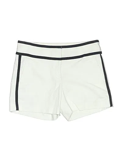 Pre-owned Ann Taylor Athletic Shorts In Ivory