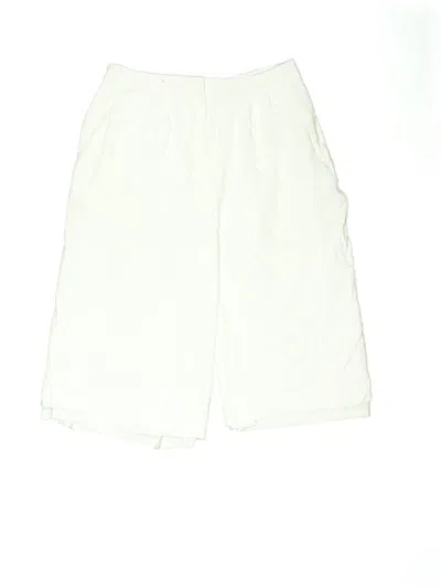 Pre-owned Ann Taylor Athletic Shorts In White