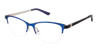 Ann Taylor Atp012 C03 Women's Glasses Blue Size 50 - Free Lenses - Blue Light Block Available In Neutral