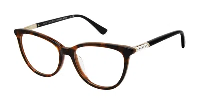 Ann Taylor Atp027 C02 Women's Glasses Tortoiseshell Size 49 - Free Lenses - Blue Light Block Available In Pattern