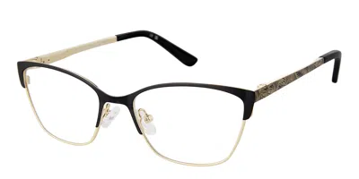 Ann Taylor Atp713 C01 Women's Glasses Black Size 49 - Free Lenses - Blue Light Block Available In Pattern