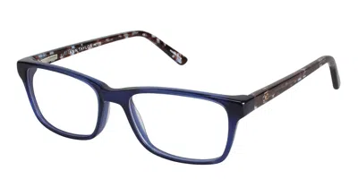 Ann Taylor Atp807 C03 Women's Glasses Blue Size 49 - Free Lenses - Blue Light Block Available In Orange