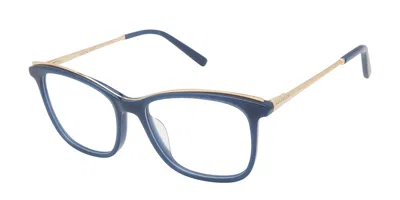 Ann Taylor Atp817 C03 Women's Glasses Blue Size 49 - Free Lenses - Blue Light Block Available