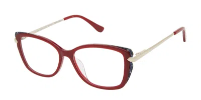 Ann Taylor Atp820 C02 Women's Glasses Burgundy Size 50 - Free Lenses - Blue Light Block Available