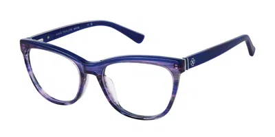 Ann Taylor Atp827 C03 Women's Glasses Blue Size 49 - Free Lenses - Blue Light Block Available