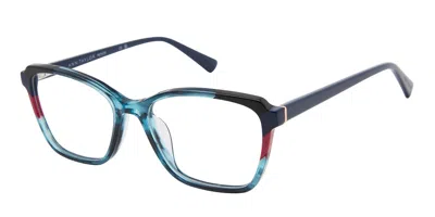 Ann Taylor Atp829 C03 Women's Glasses Blue Size 49 - Free Lenses - Blue Light Block Available In Purple