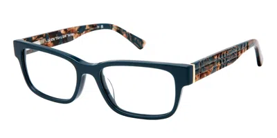 Ann Taylor Atp833 With Clip-on C03 Women's Glasses Blue Size 50 - Free Lenses - Blue Light Block Available In Pattern