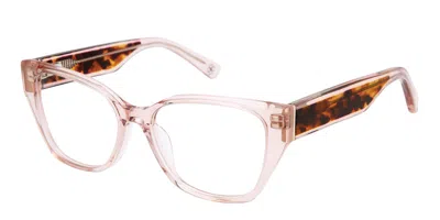 Ann Taylor Atp834 C03 Women's Glasses Pink Size 50 - Free Lenses - Blue Light Block Available In Metallic