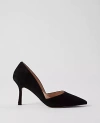 Ann Taylor Azra Suede Pumps In Black