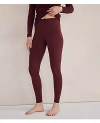 Ann Taylor Balance 1.0 Legging Oct In Burgundy