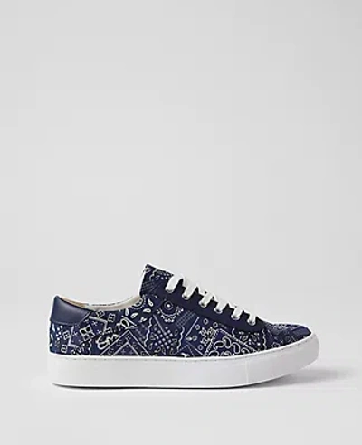 Ann Taylor Bandana Sneakers In Night Sky