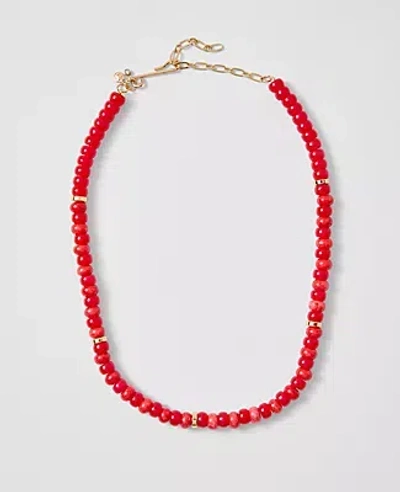 Ann Taylor Beaded Statement Necklace