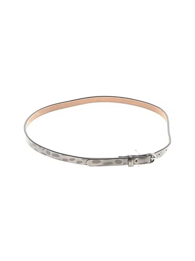 Pre-owned Ann Taylor Belt In Gray