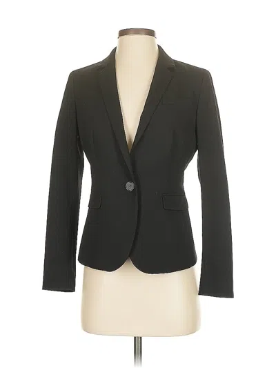 Pre-owned Ann Taylor Blazer Jacket In Black