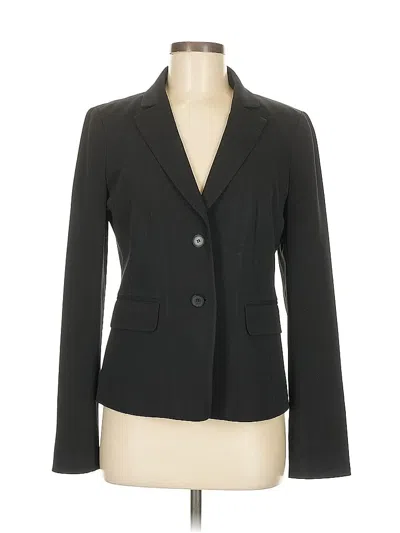 Pre-owned Ann Taylor Blazer Jacket In Black