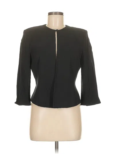 Pre-owned Ann Taylor Blazer Jacket In Black
