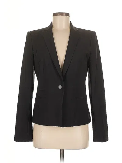 Pre-owned Ann Taylor Blazer Jacket In Black