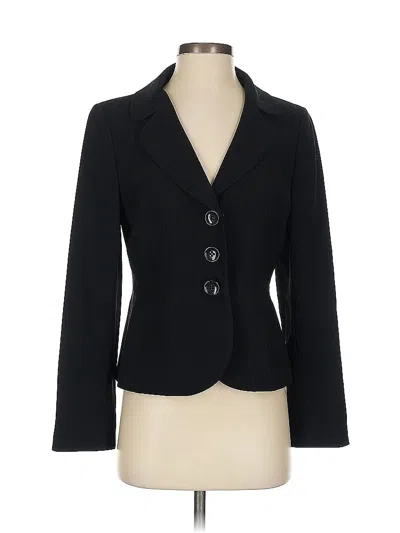 Pre-owned Ann Taylor Blazer Jacket In Black