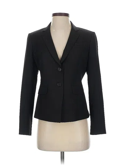 Pre-owned Ann Taylor Blazer Jacket In Black