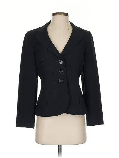 Pre-owned Ann Taylor Blazer Jacket In Black