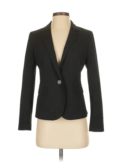 Pre-owned Ann Taylor Blazer Jacket In Black